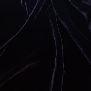 Charcoal Silk Velvet Fabric