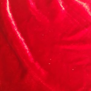 Cushion Plush Red Velvet